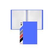 Maxi display book 20 pocket blue A4 folder
