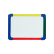 Maxi double sided A4 white board in pastel colors
