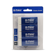 Maxi eraser big size 4 pcs blister pack in Qatar
