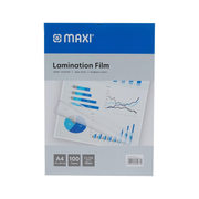 Maxi lamination film 216x303mm 125 mic for A4 documents in Qatar