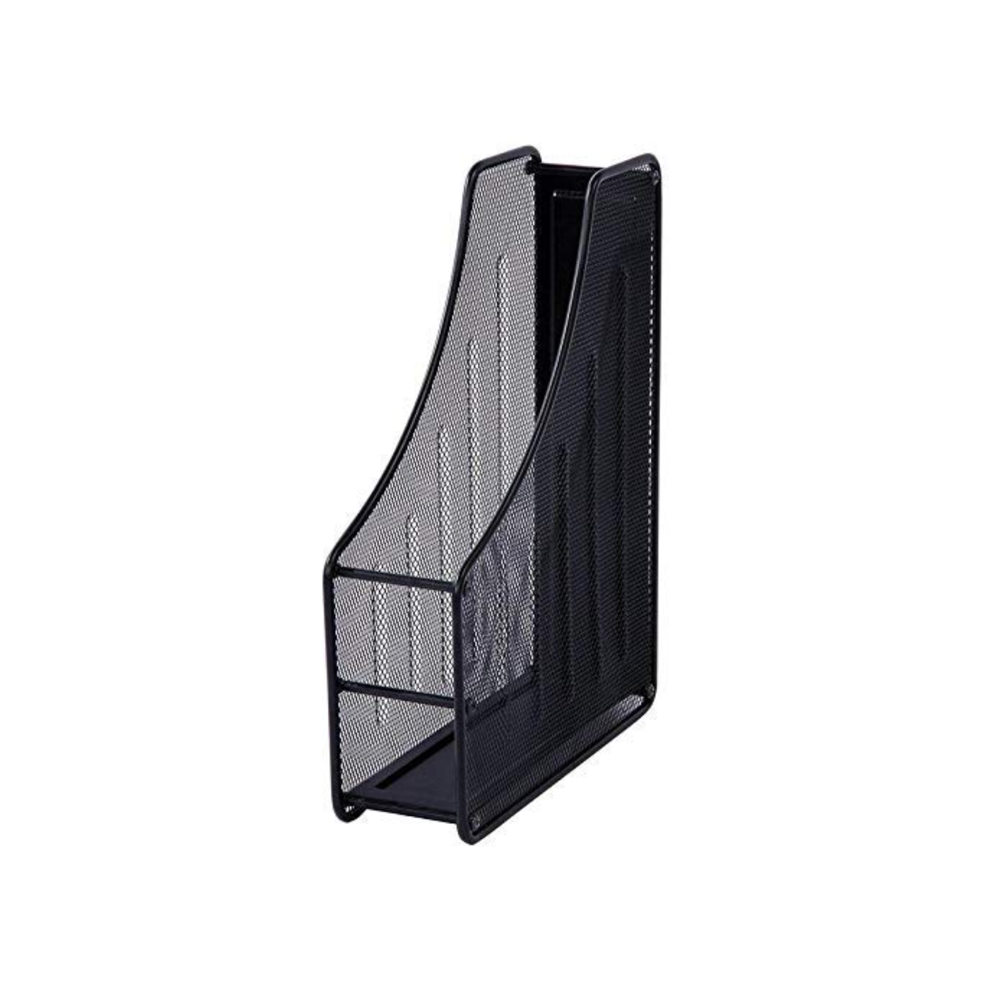 MAXI mesh magazine file black office organizer
