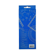 Maxi Metal Geometry Box 10PC Blue for Students in Qatar