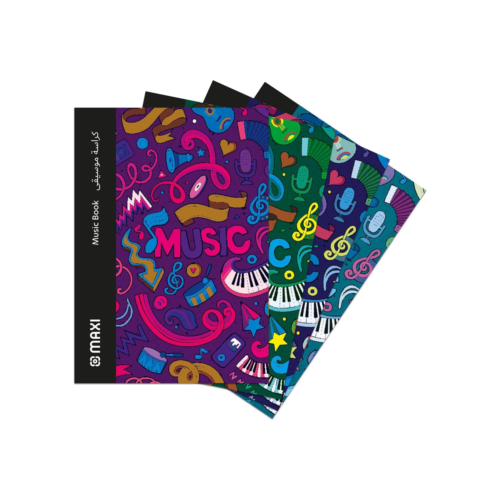 MAXI Music Book A4 40 sheets 70 GSM paper Qatar