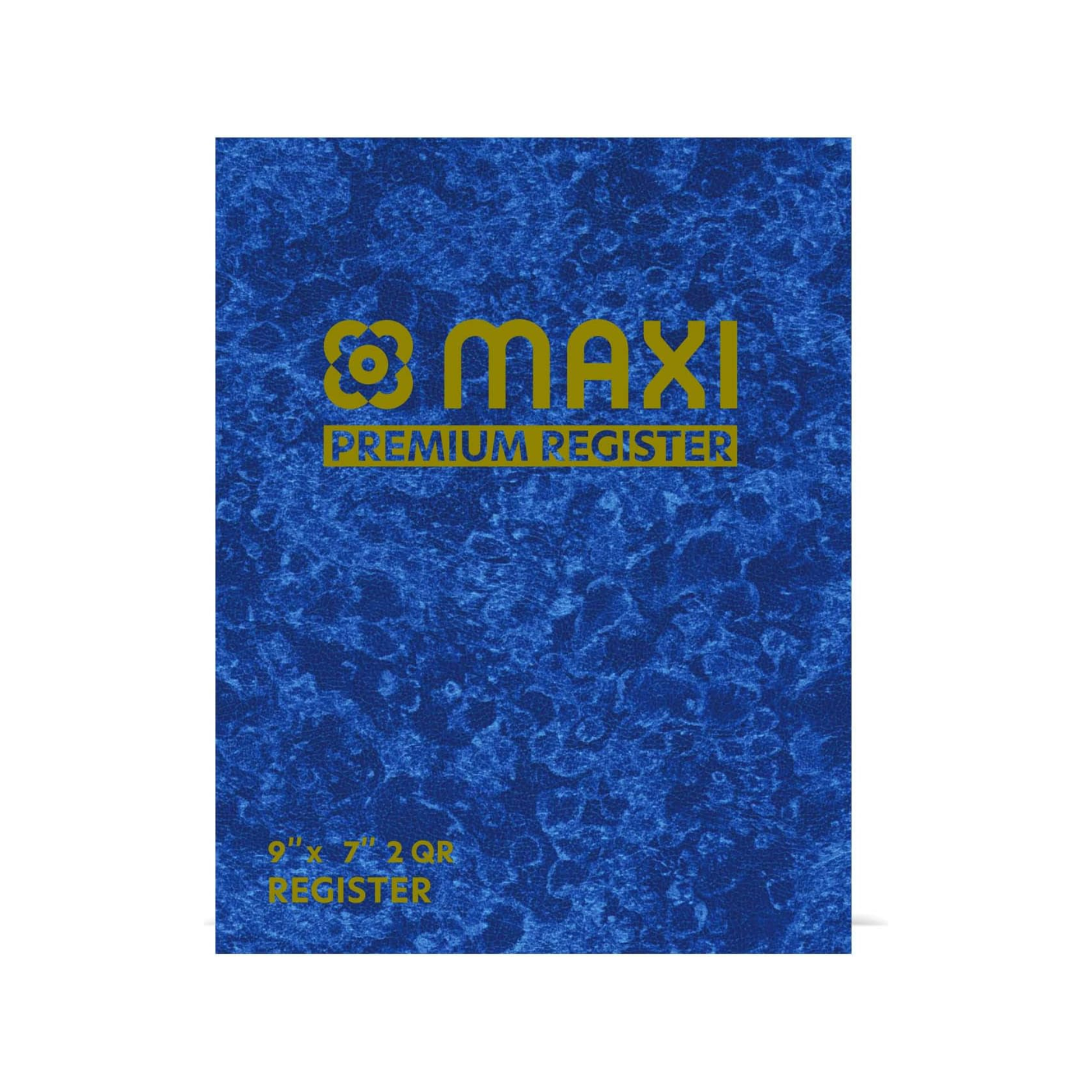 MAXI Register Book 9x7 2QR 96 sheets for office use in Qatar