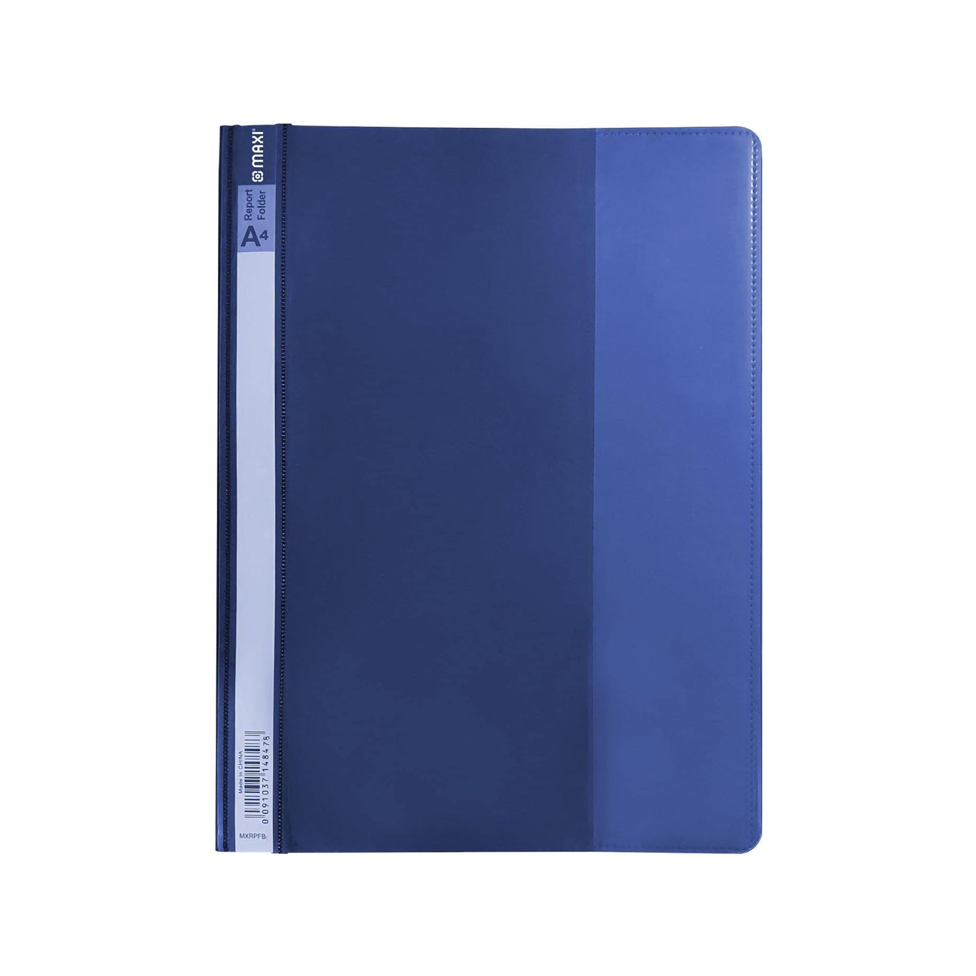 Durable A4 blue document folder for students and professionals