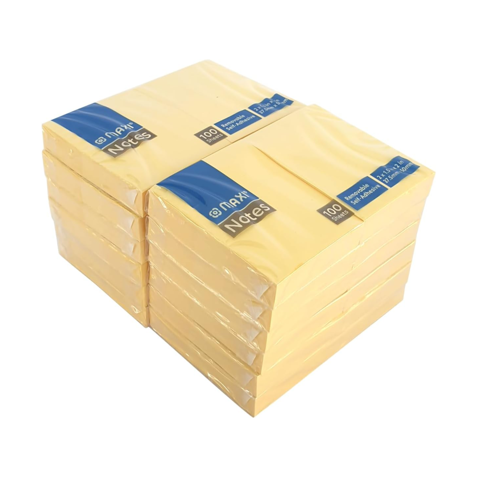 Maxi brand sticky notes 2x37.5x50mm stationery product Qatar