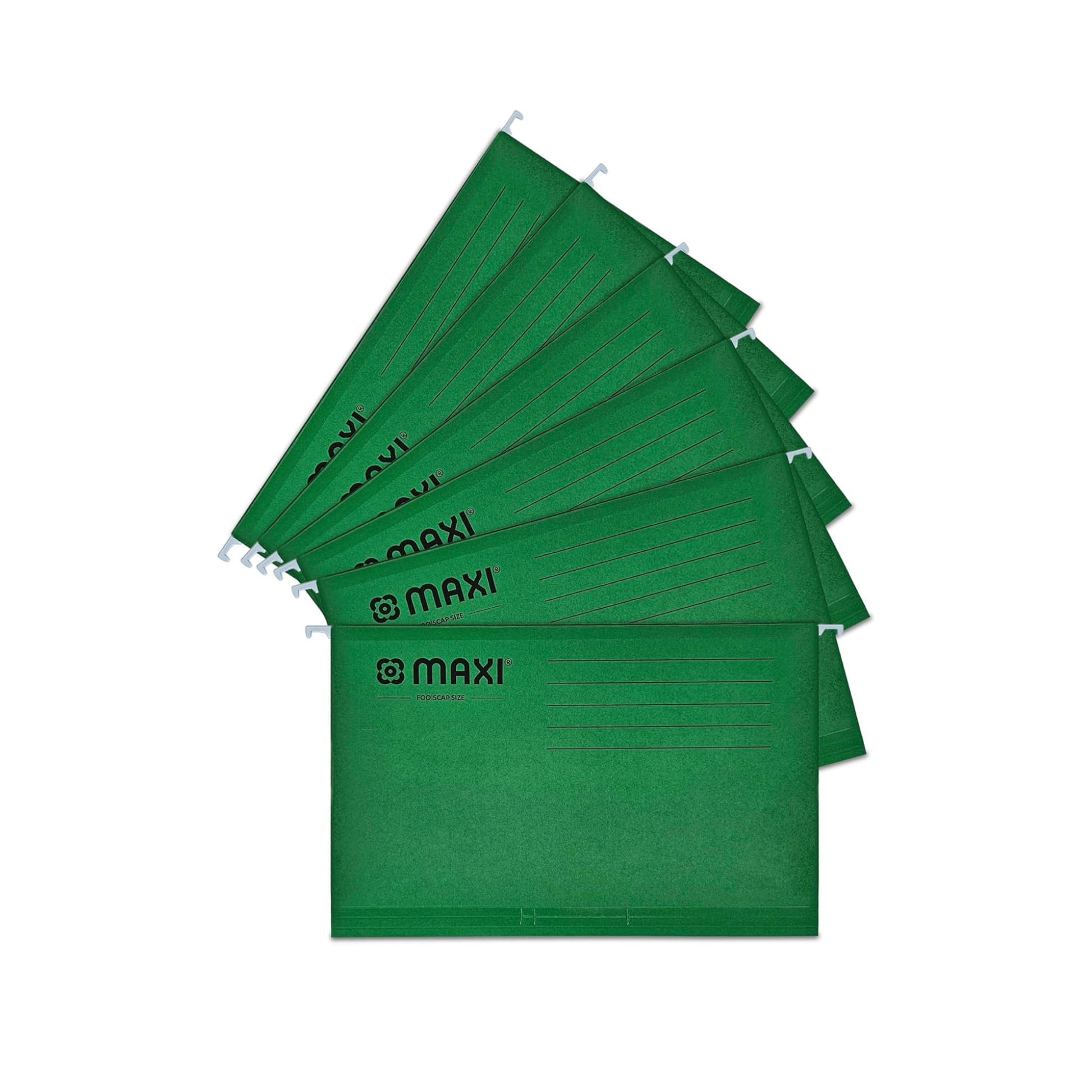 Maxi suspension file 230gsm dull green for office use in Qatar