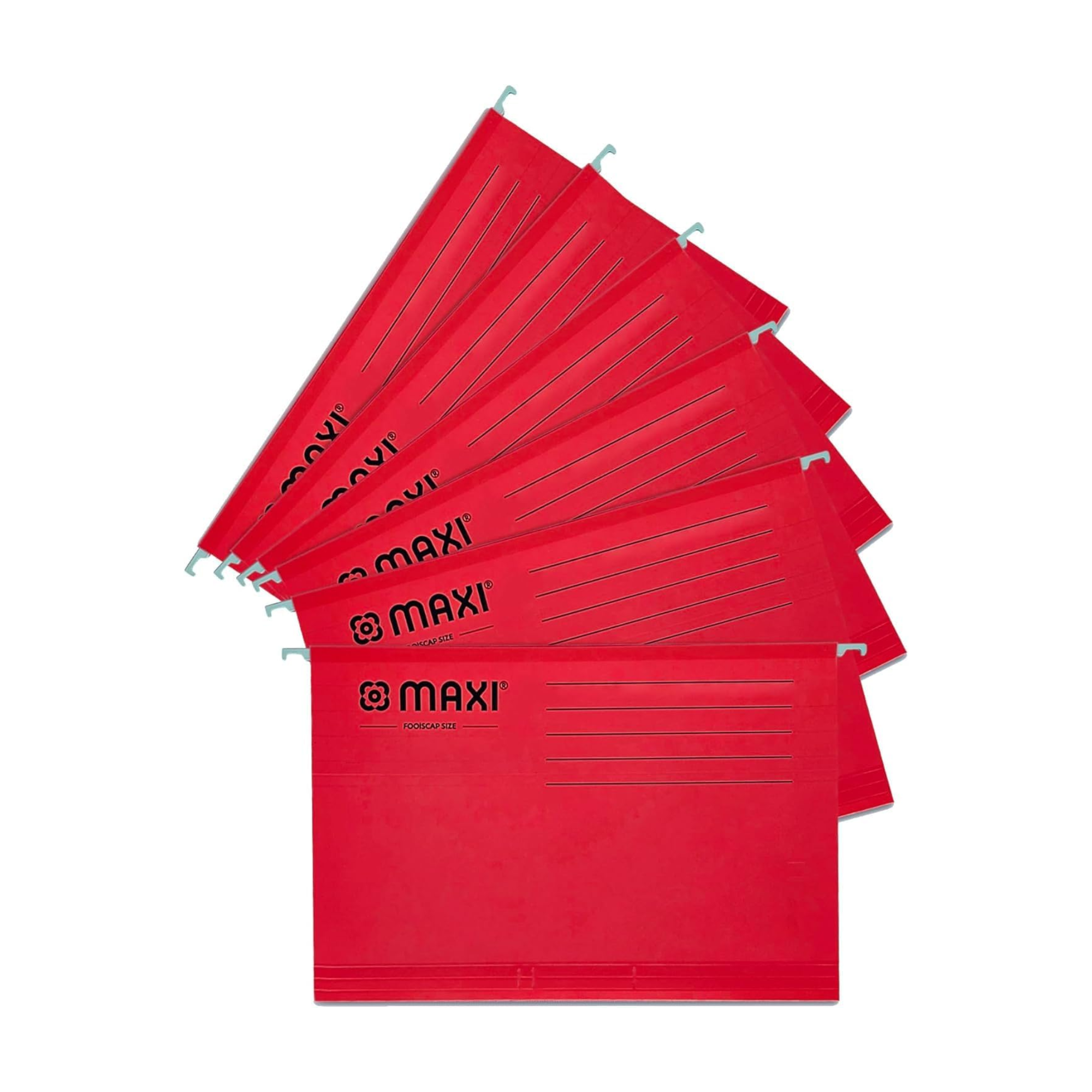 Maxi suspension file 230gsm red for office filing in Qatar