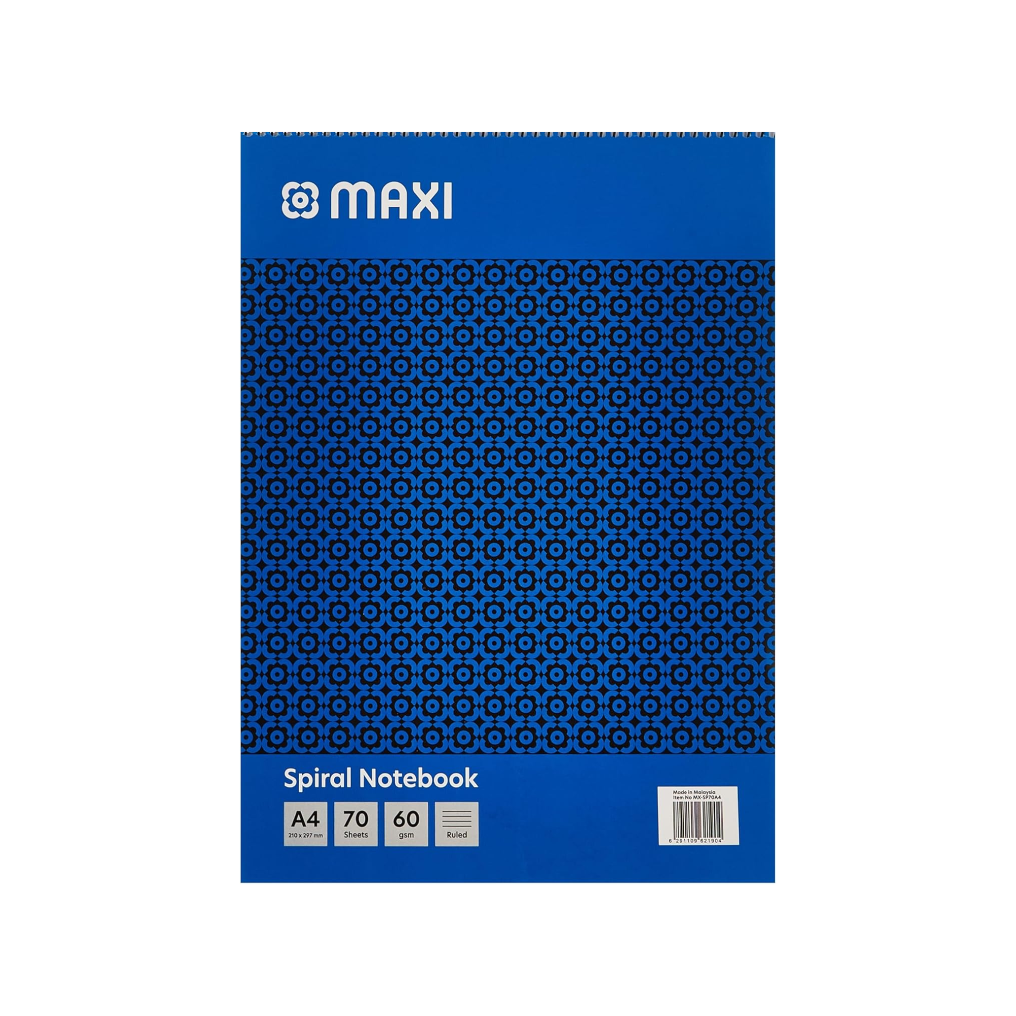 Maxi Top A4 spiral pad with 70 sheets for students in Qatar
