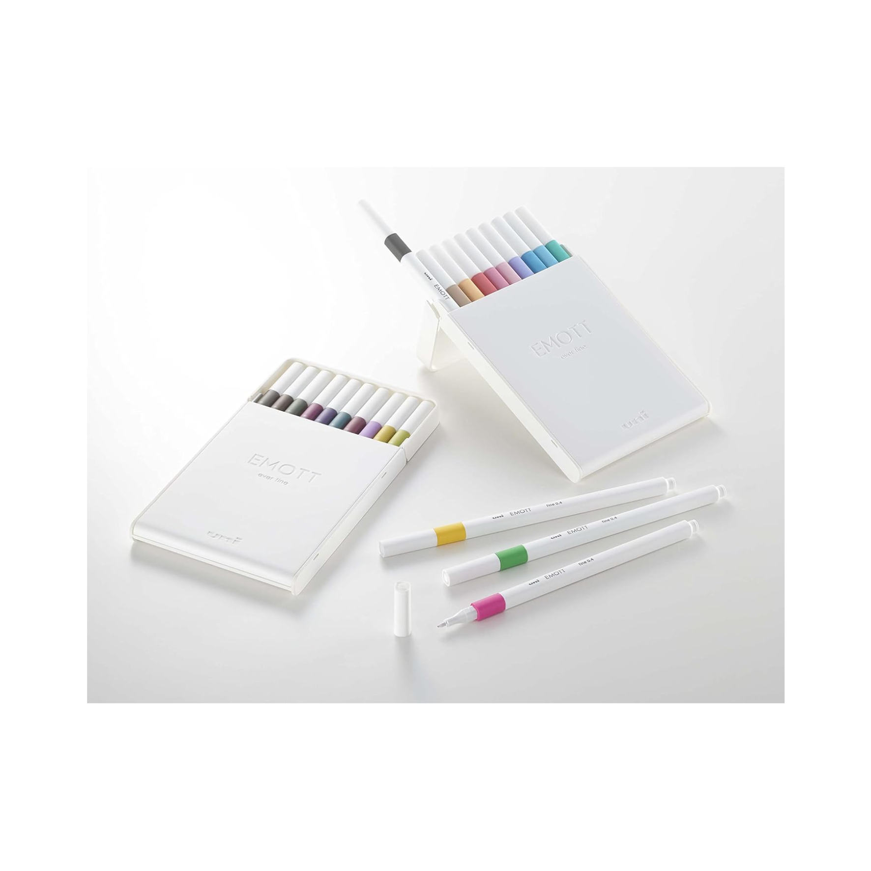 Mitsubishi EMOTT fine pen set No.03 – 10 colors for Qatar artists