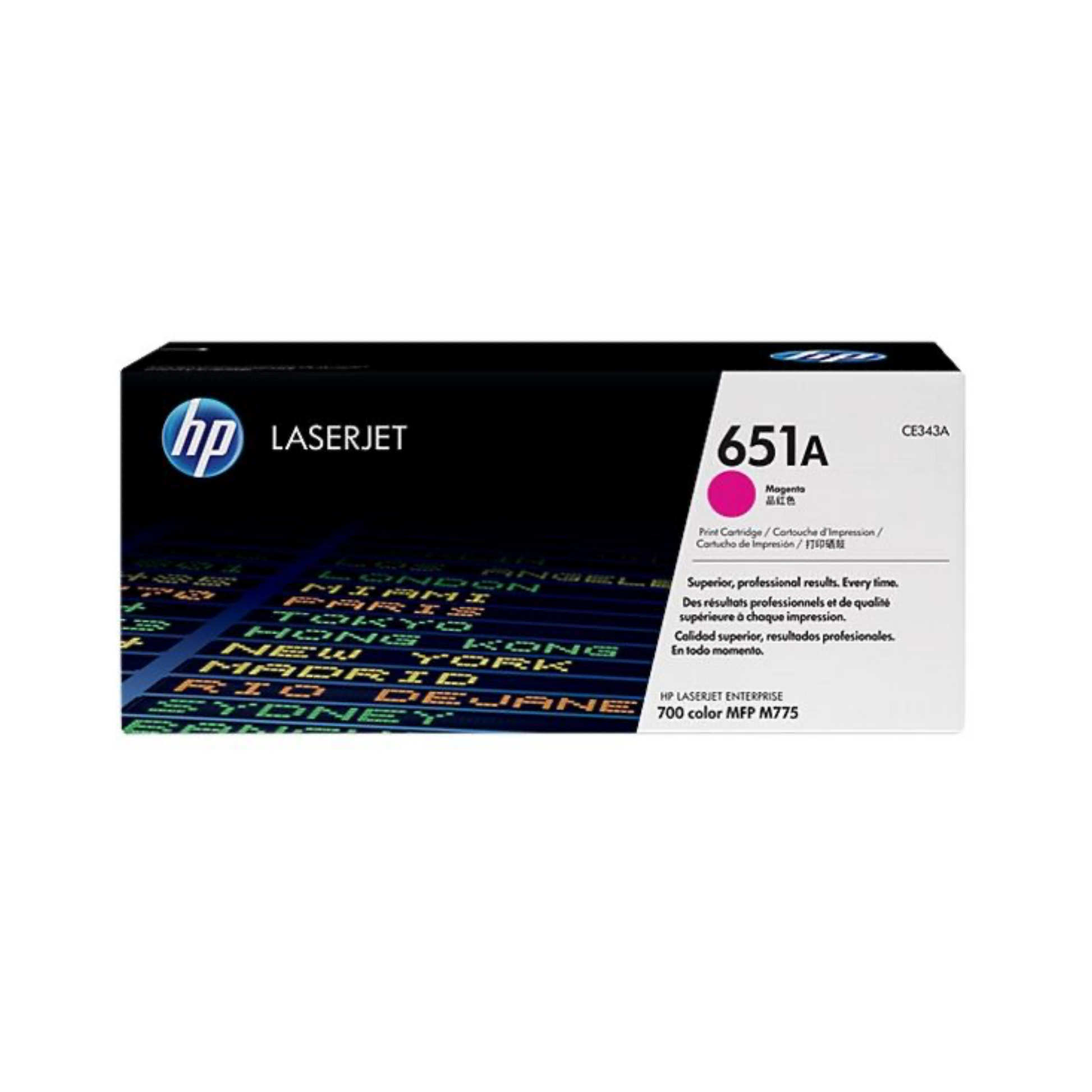 Original HP CE343A Magenta Toner – Professional Color Prints Doha