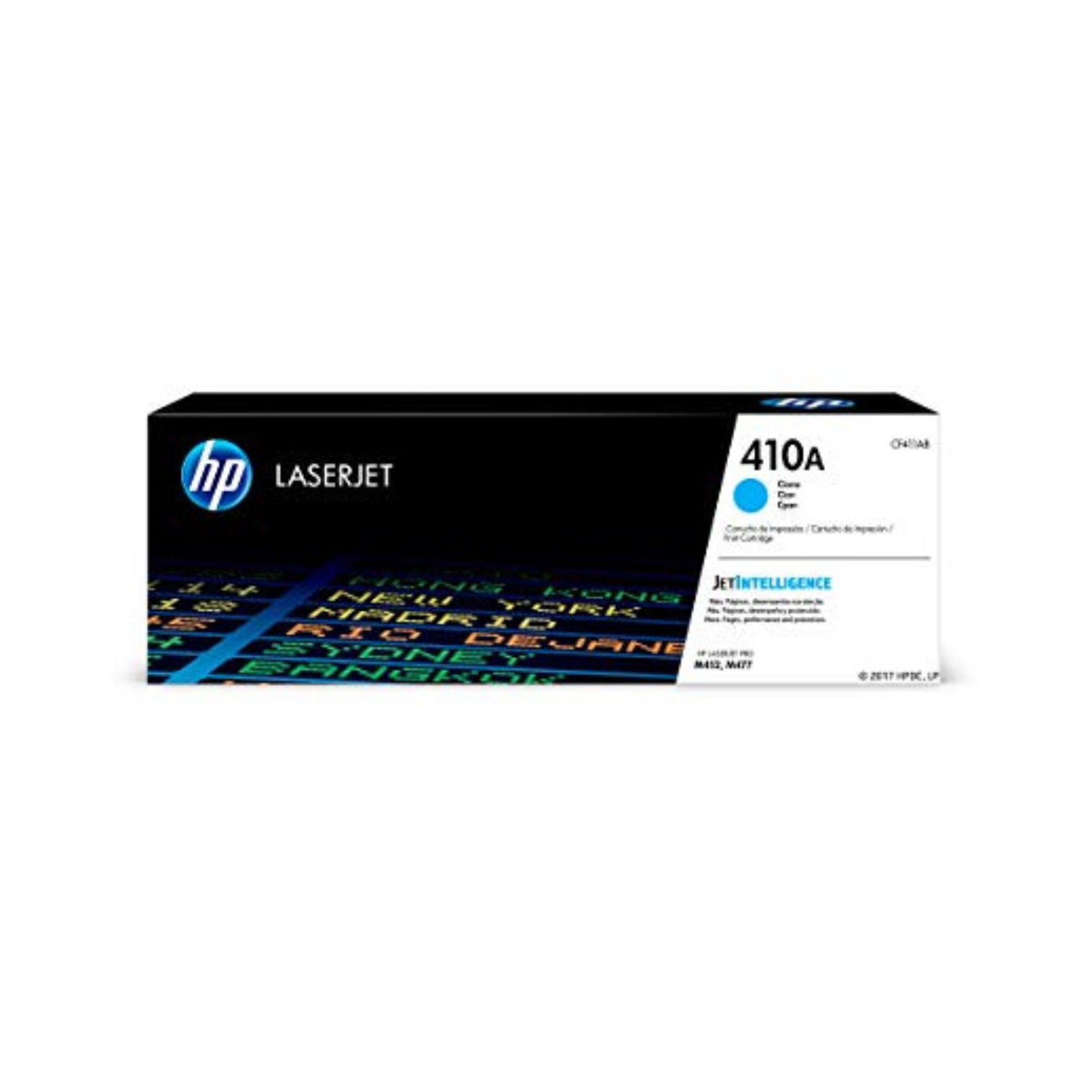 Buy HP 410A Cyan Toner Cartridge – Genuine HP in Qatar