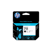HP 711 ink cartridge installed in DesignJet T520 printer

