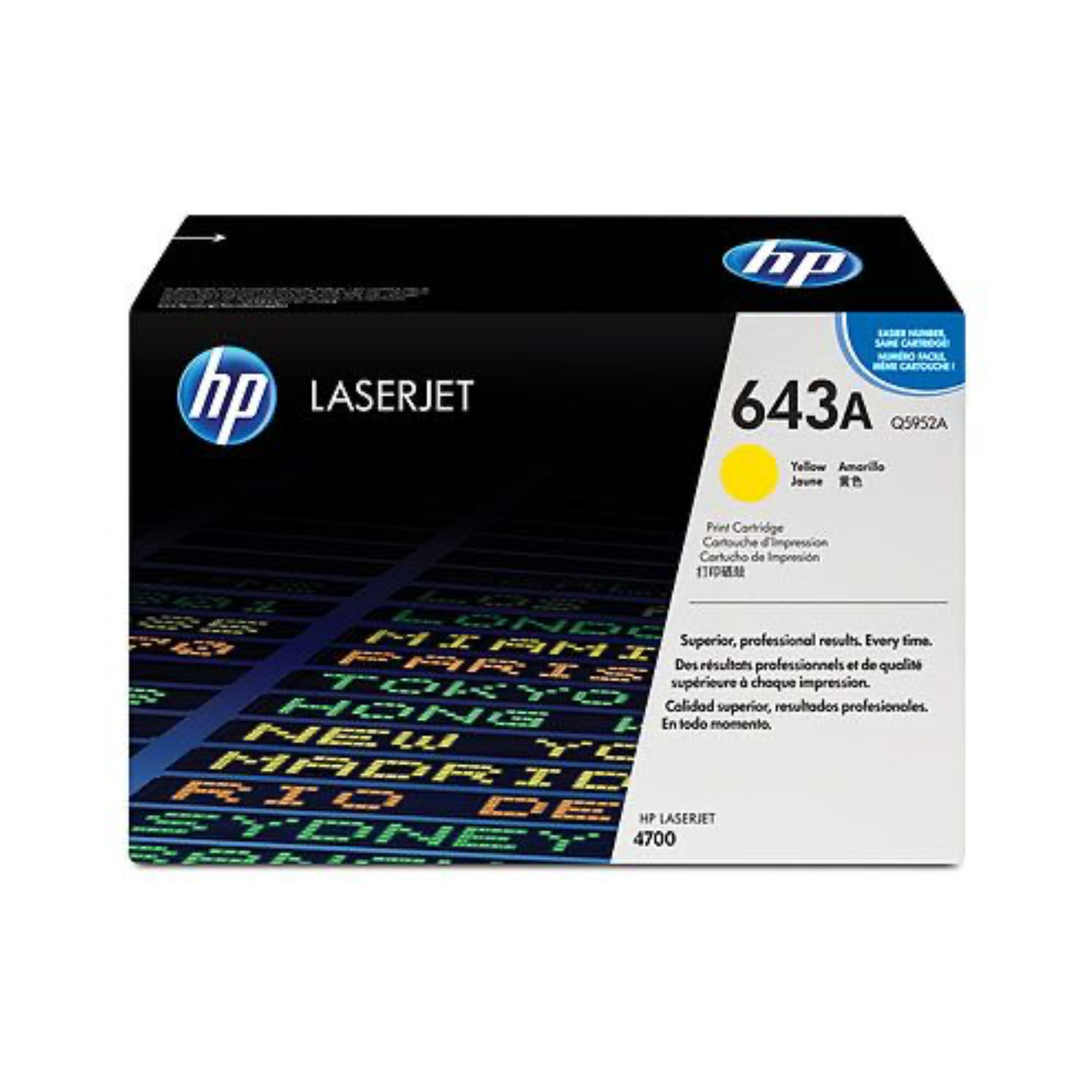 Buy Genuine HP 643A Yellow Toner – Best Price Qatar