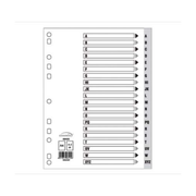Alphabetical PVC index divider A4 size for school and office filing