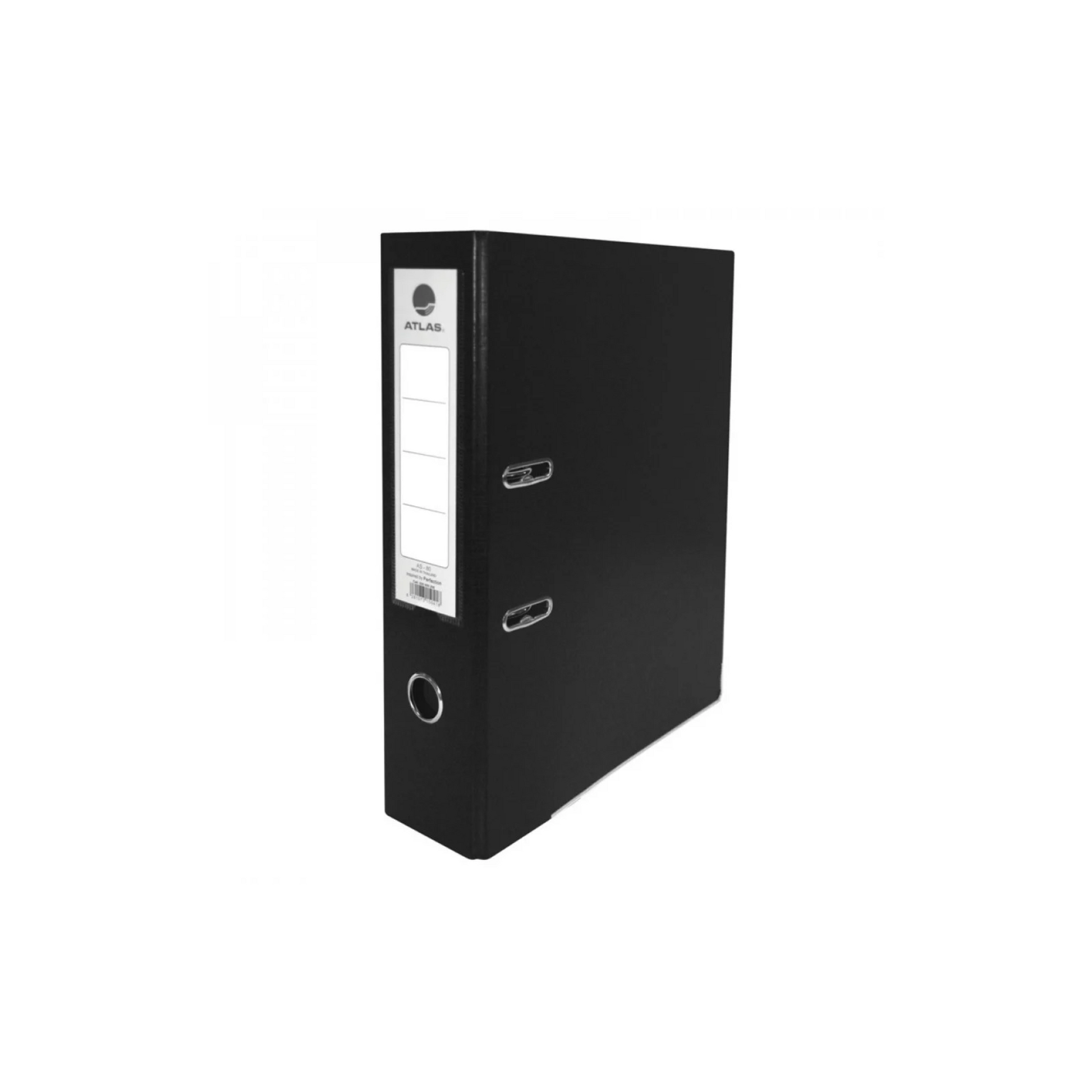 PVC Box File F/S Black 75mm for fullscap paper – Qatar office use
