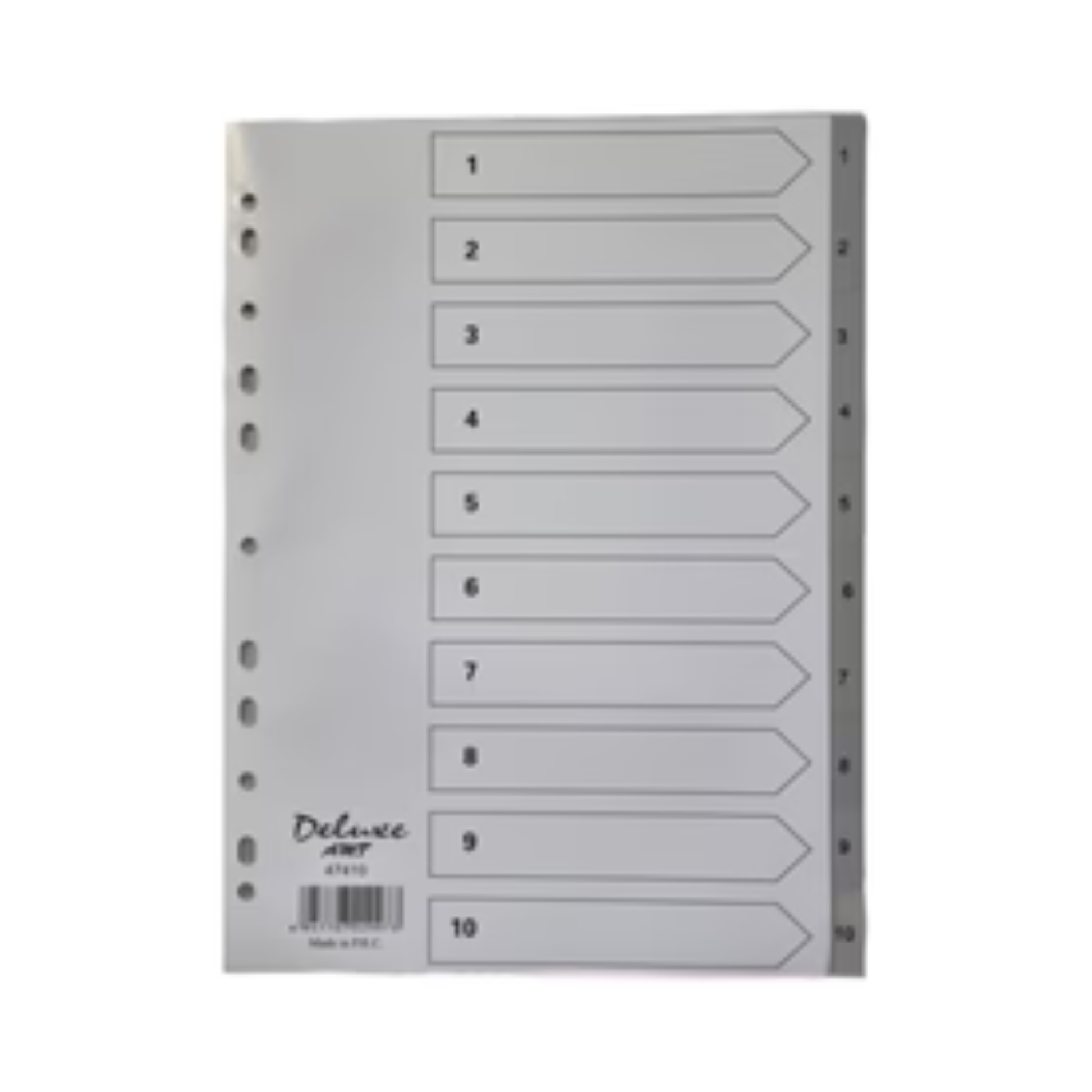 PVC document organizer divider set for students and offices in Qatar