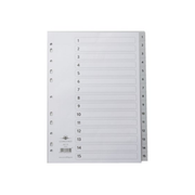 PVC document index divider set for school and office use Qatar