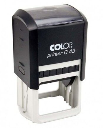 Stamp Printer Q 43 – Custom Self‑Inking Square Stamp (43×43 mm) | Raifa Print Qatar