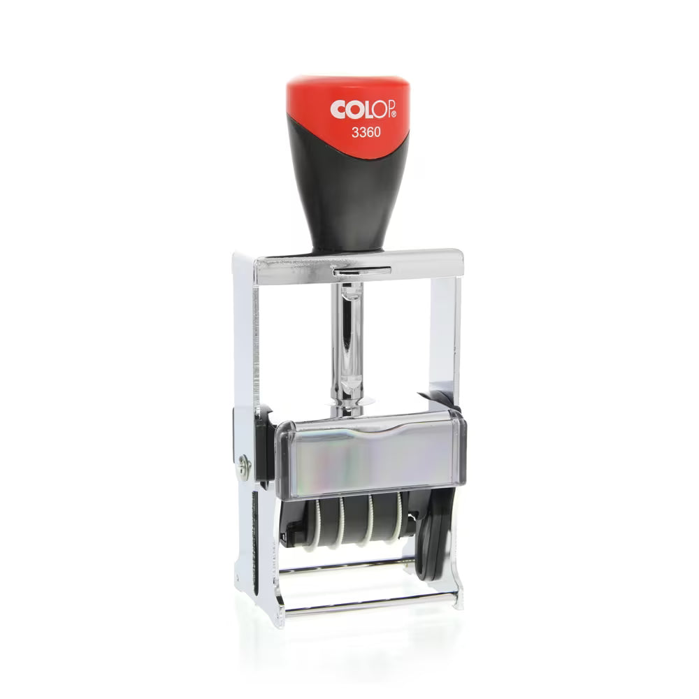 Stamp 3360 – Self-Inking Stamp 30 x 45mm | Custom Rubber Stamp Qatar