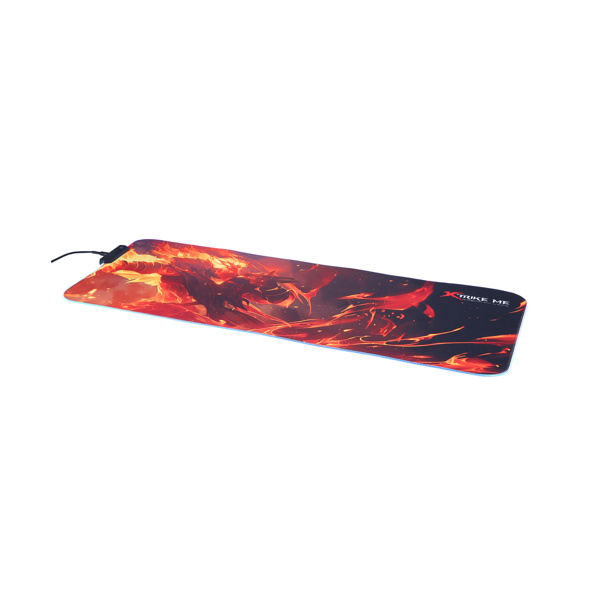 XTRIKE ME MP-607 RGB Gaming Mousepad with LED lighting