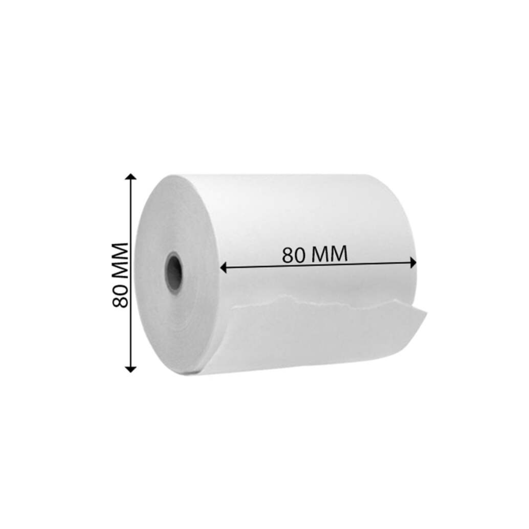 80x80mm Thermal Receipt Paper Roll for POS Machines in Qatar