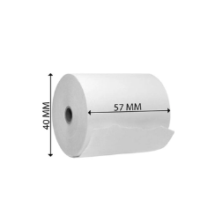Thermal Receipt Roll 57x40 mm – Ink-Free POS Paper for Cash Registers in Qatar
