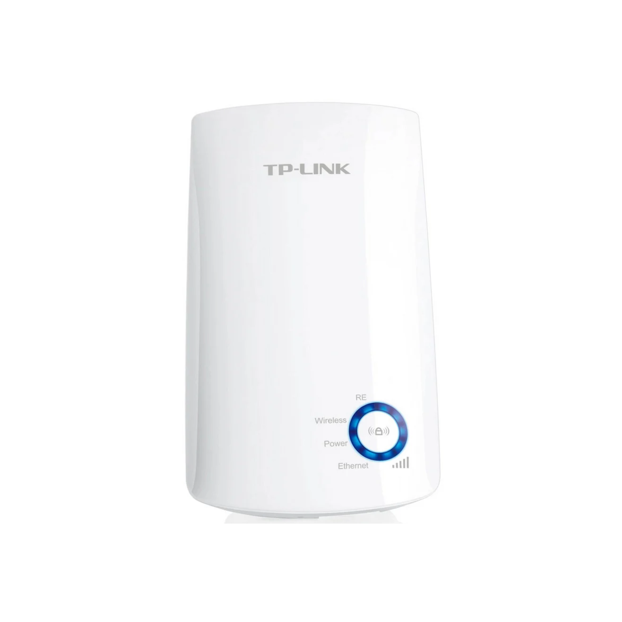TP-Link RE850 Wi-Fi extender with four antennas – front view