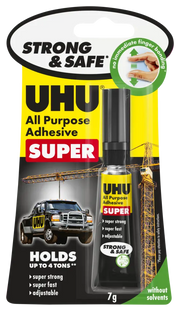 UHU All Purpose Strong & Safe Adhesive Glue (7 g)