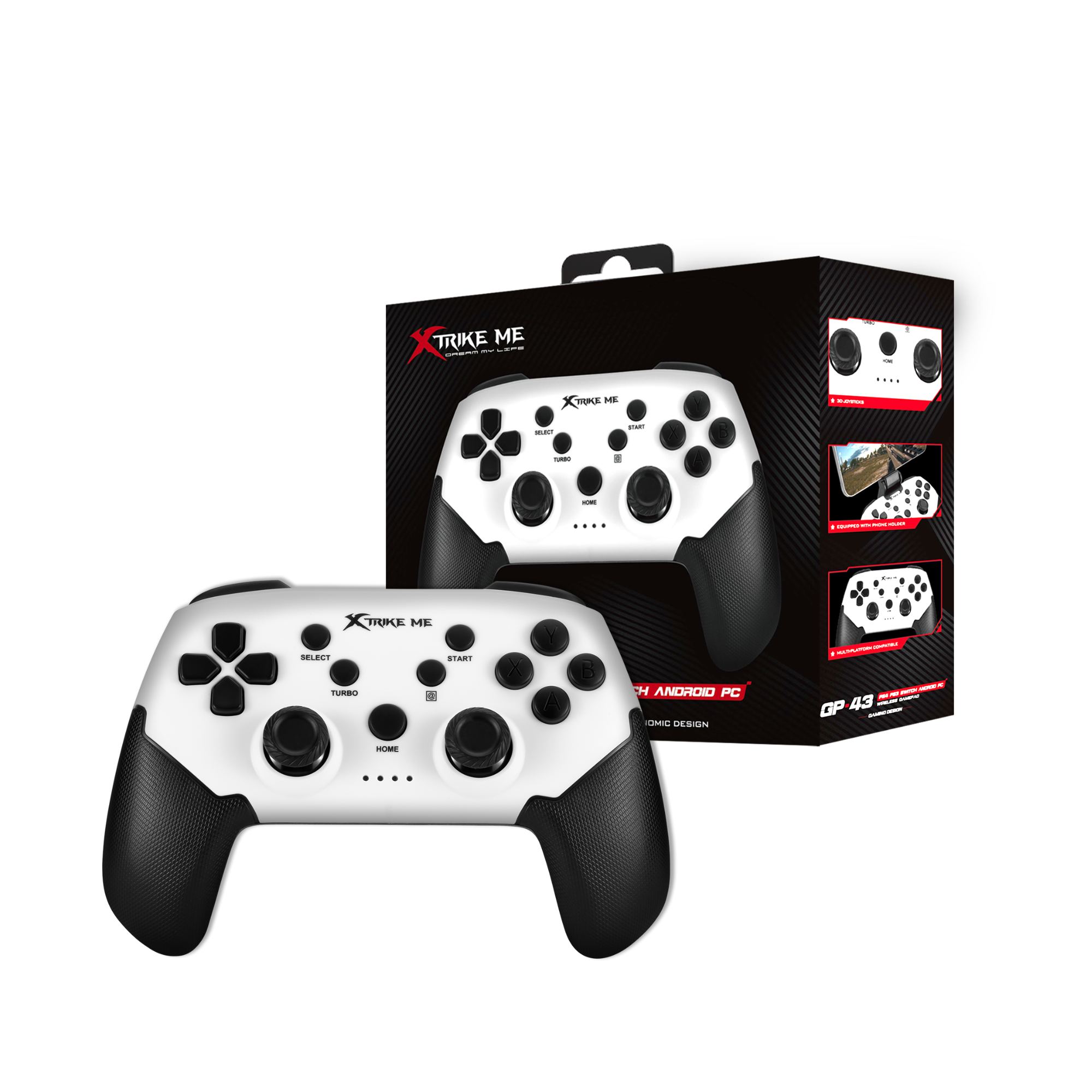 XTRIKE ME GP-43 best price wired gamepad in Qatar