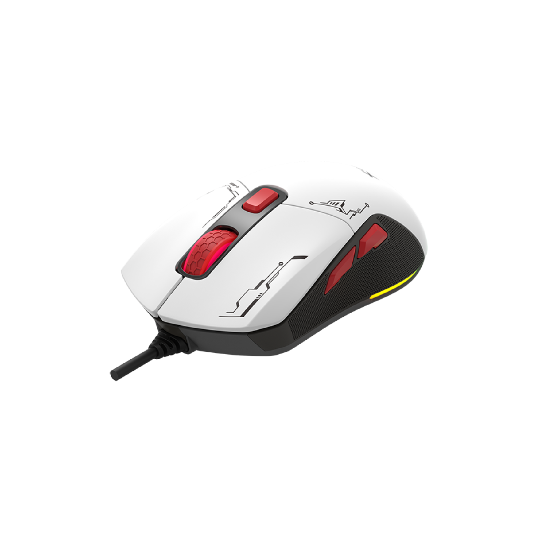 Affordable wired USB mouse for work and gaming in Qatar