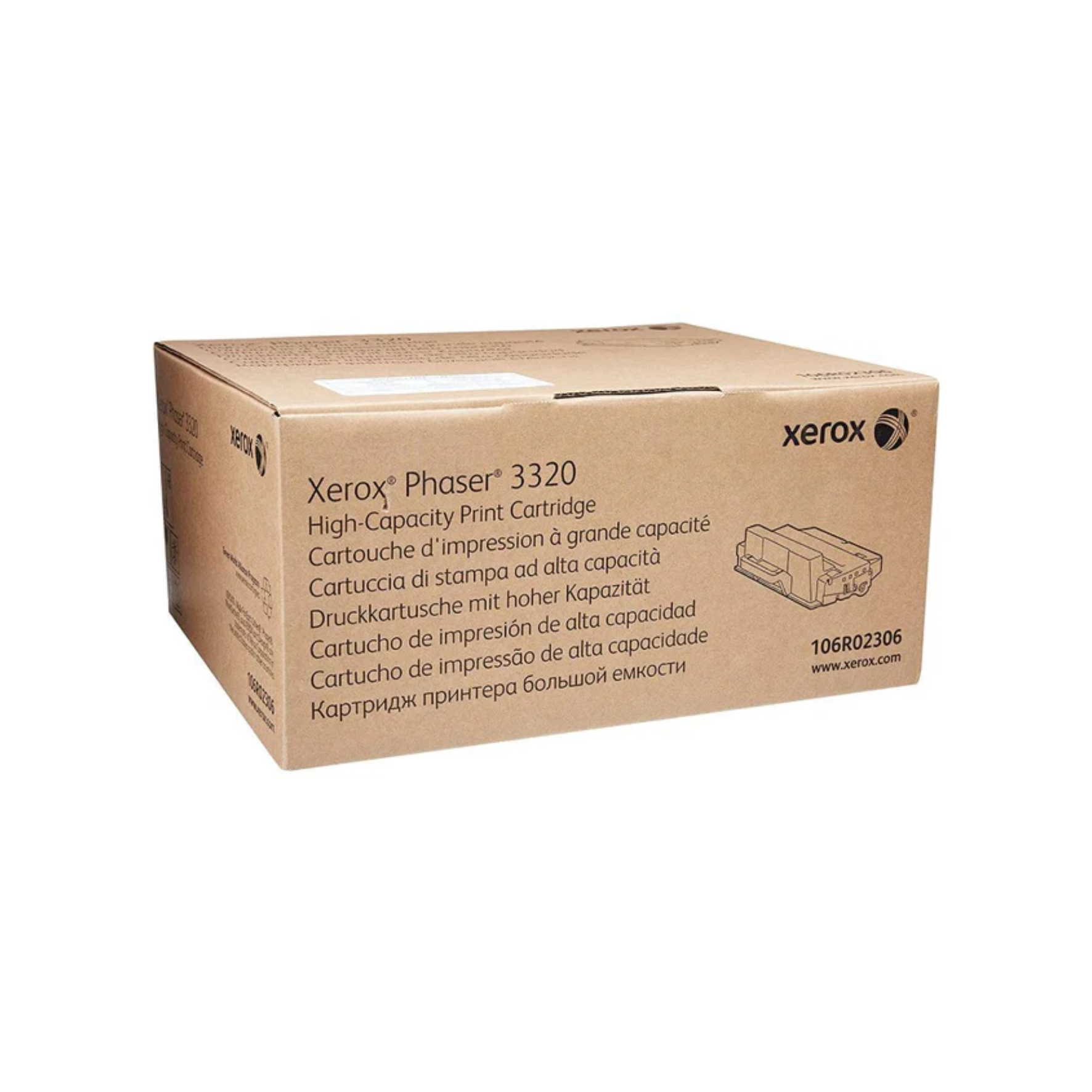 Xerox 106R02306 Black Toner Cartridge Genuine in Qatar