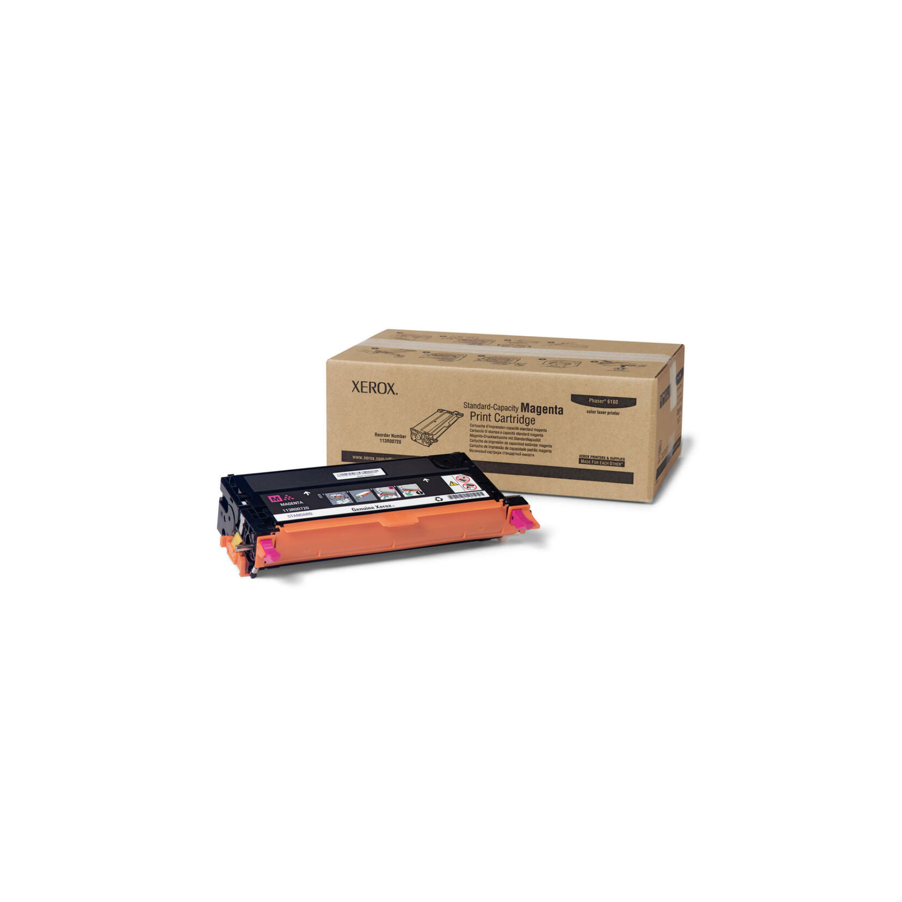 Genuine Xerox Print Cartridge Magenta for High-Quality Printing