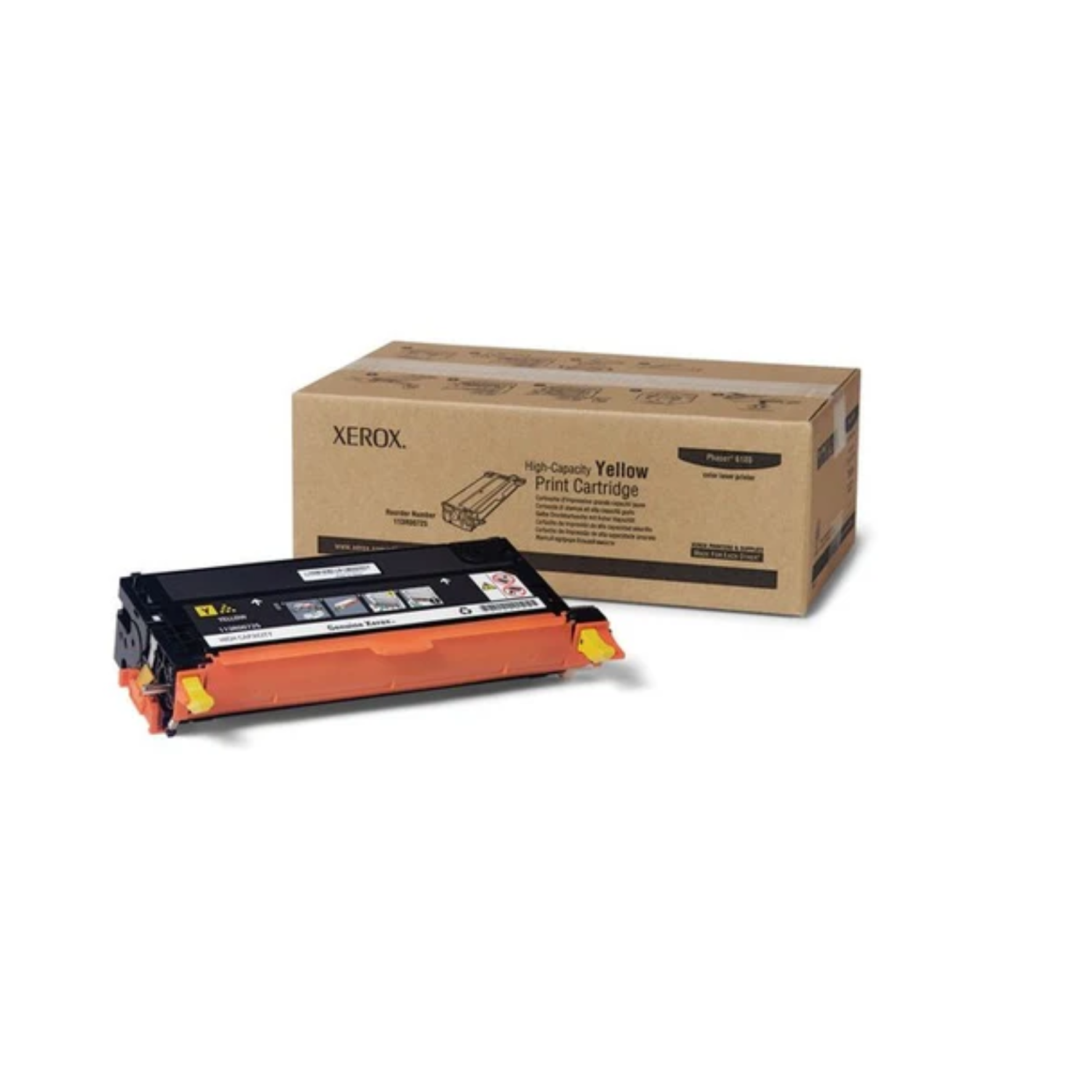 Xerox 113R00725 Yellow Toner Cartridge for printers in Qatar