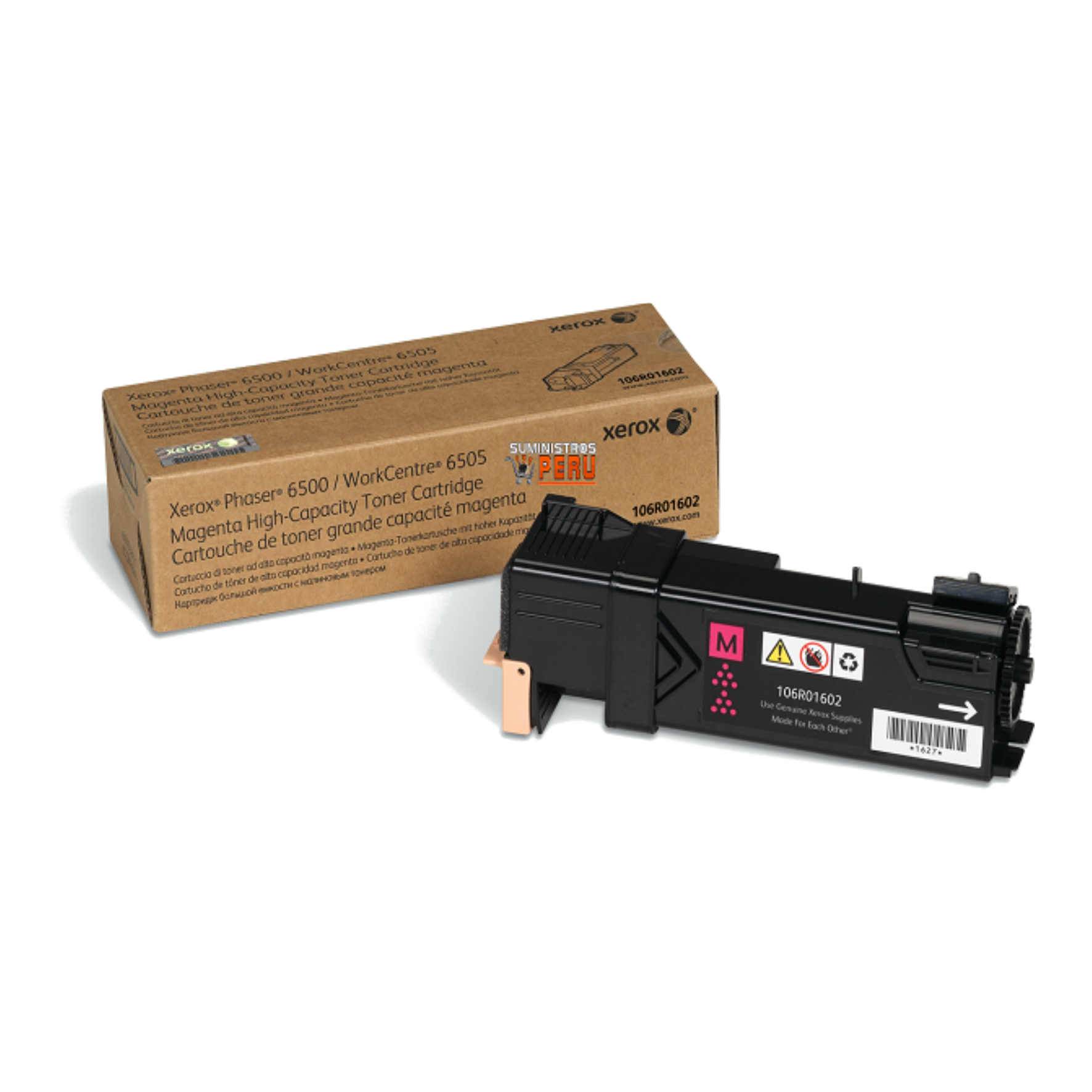 Xerox 6500/6505 Magenta Toner Cartridge 106R01602 Best Price in Qatar