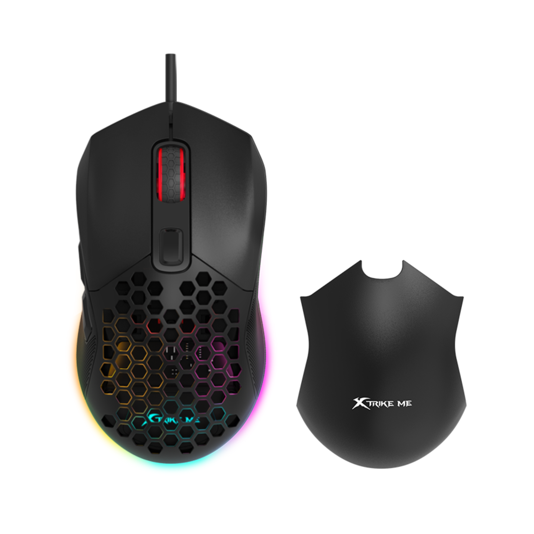 XTRIKE ME GM-316 wired mouse ergonomic design Qatar