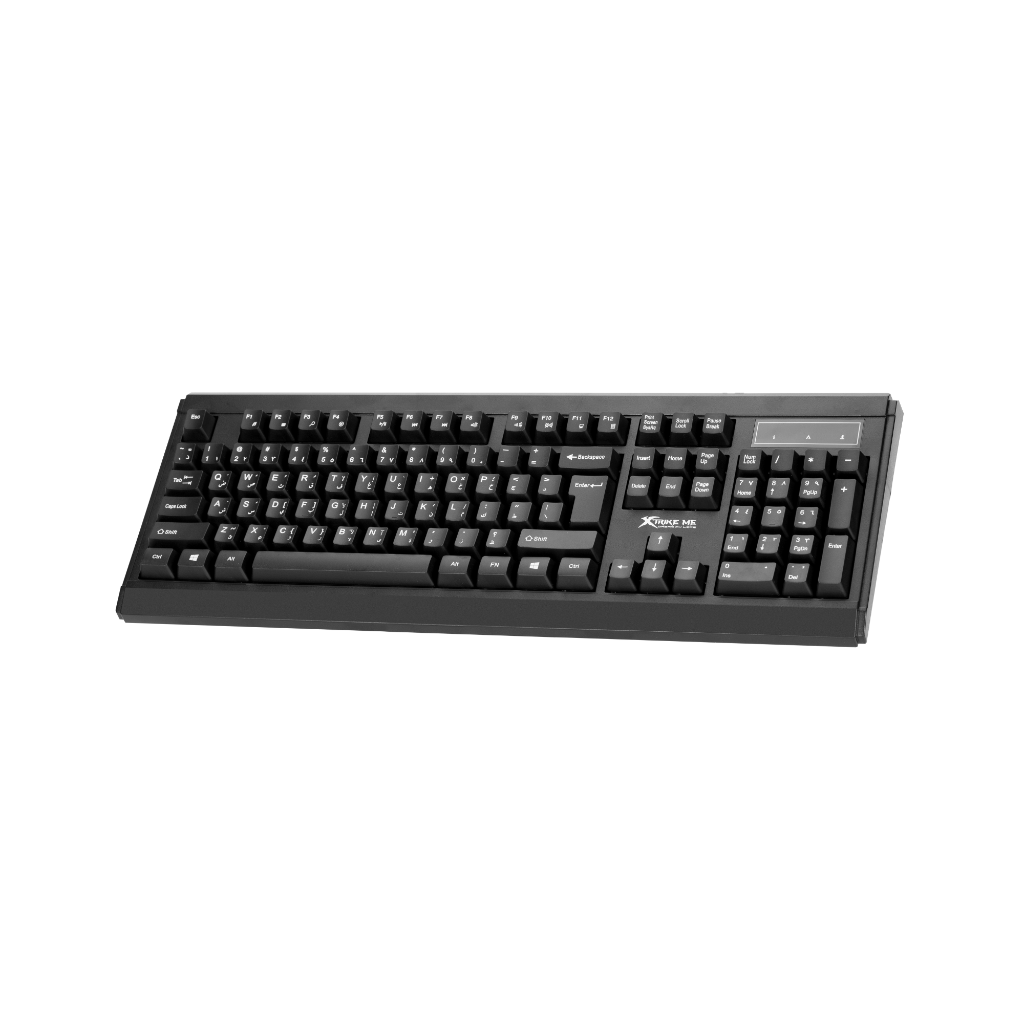 XTRIKE ME KB-245 AR Wired Keyboard Arabic English layout Qatar