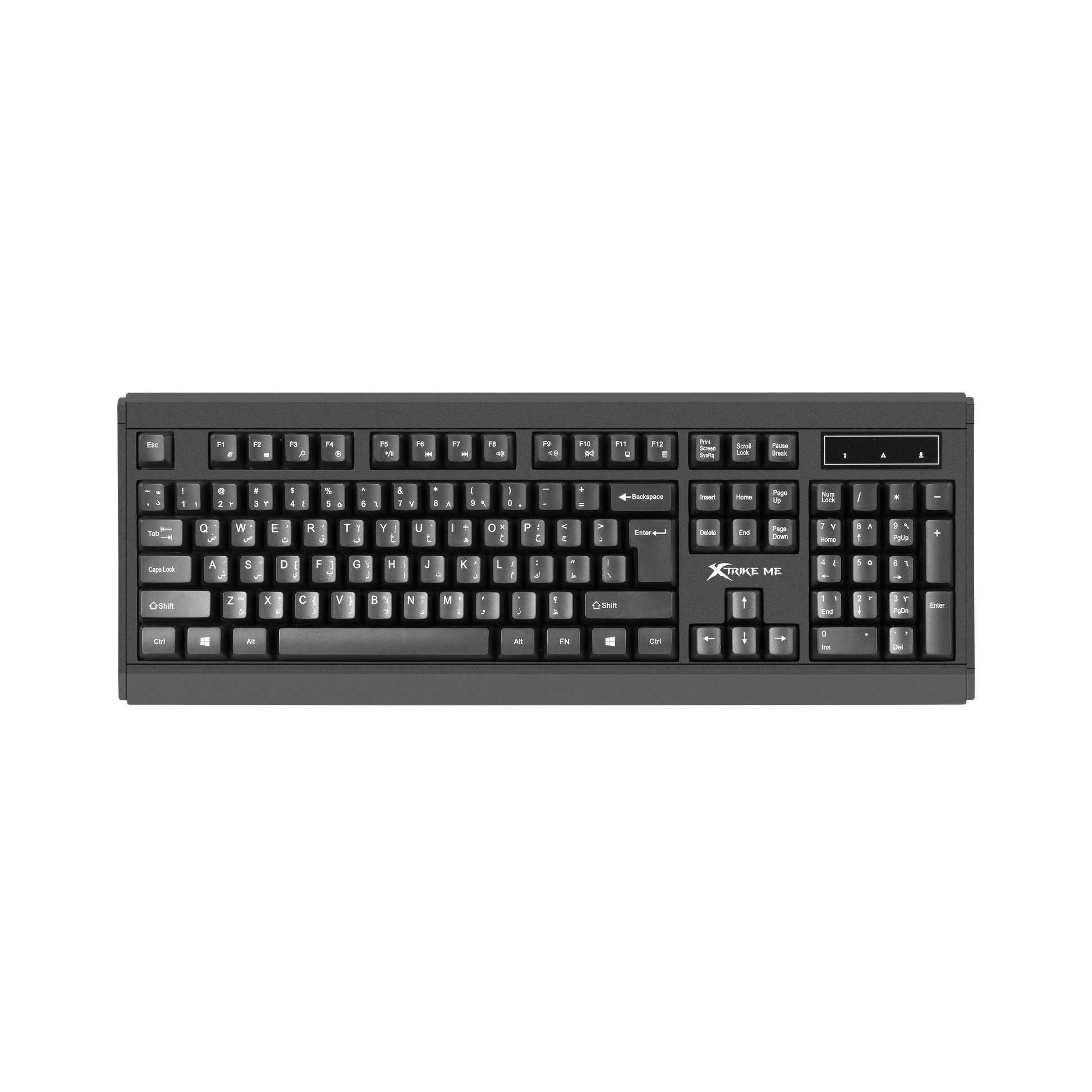 XTRIKE ME keyboard with bilingual keys at best price in Qatar