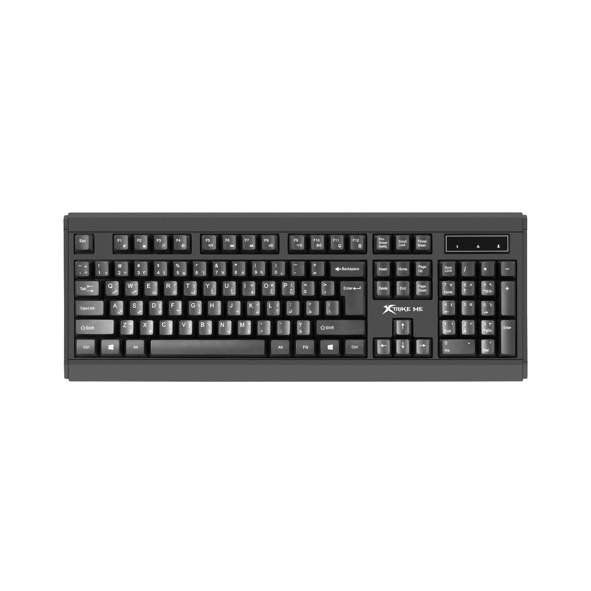 XTRIKE ME keyboard with bilingual keys at best price in Qatar
