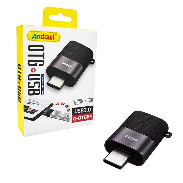 Andowl Usb Female TO Type C Q-OTG64