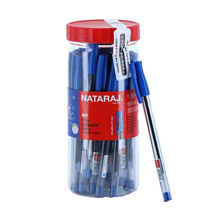 Nataraj Ball Pen Blue 621 BPN140 1X30