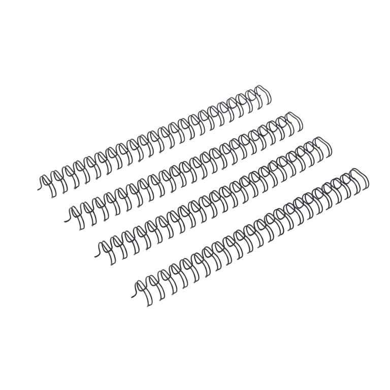 PARTNER BINDING WIRE 3:1 11.1 MM BLACK 1X100