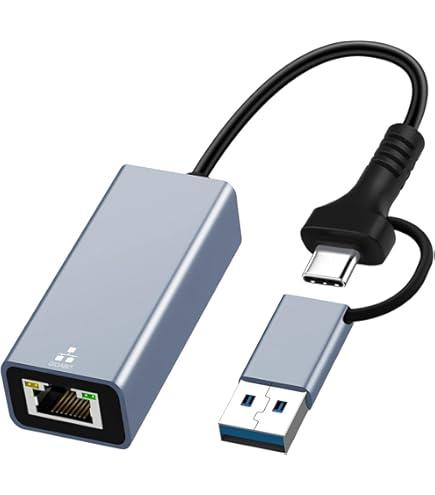 Andowl Usb/type C TO RJ45 Converter Q-RJ306