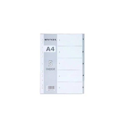 Panda Divider 1-5 Gray