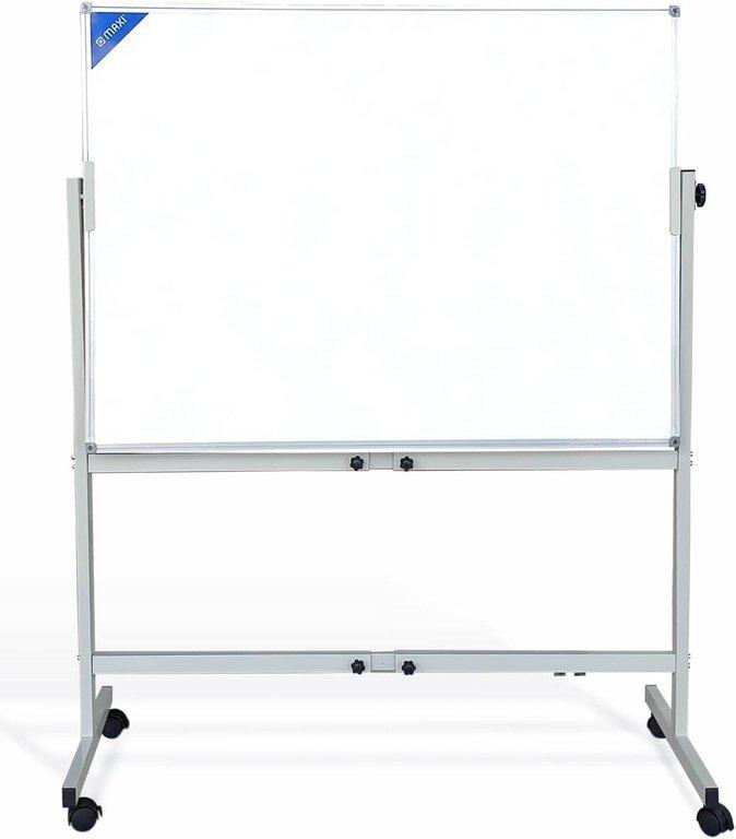Maxi Double Sided Magnetic W-Board With Stand 60X90