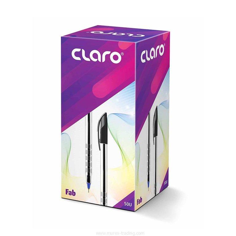 Claro Fab Ball Pen CL-3424 Blue