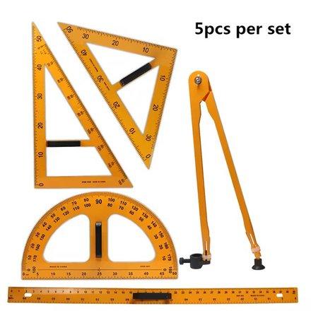 Teaching Kit Rulers 5 PC PT-K12