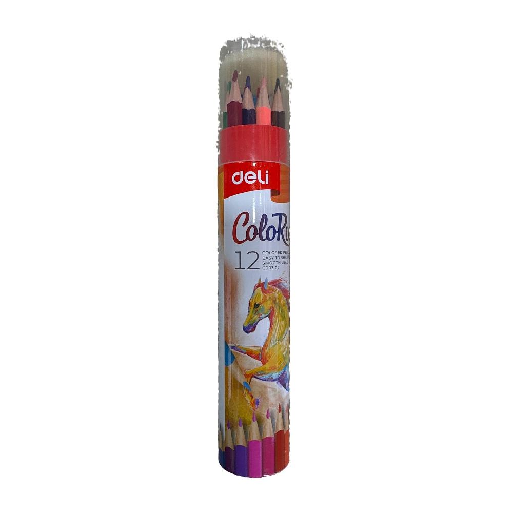 Deli Colored Pencil 12 Colors DL-WEC00307
