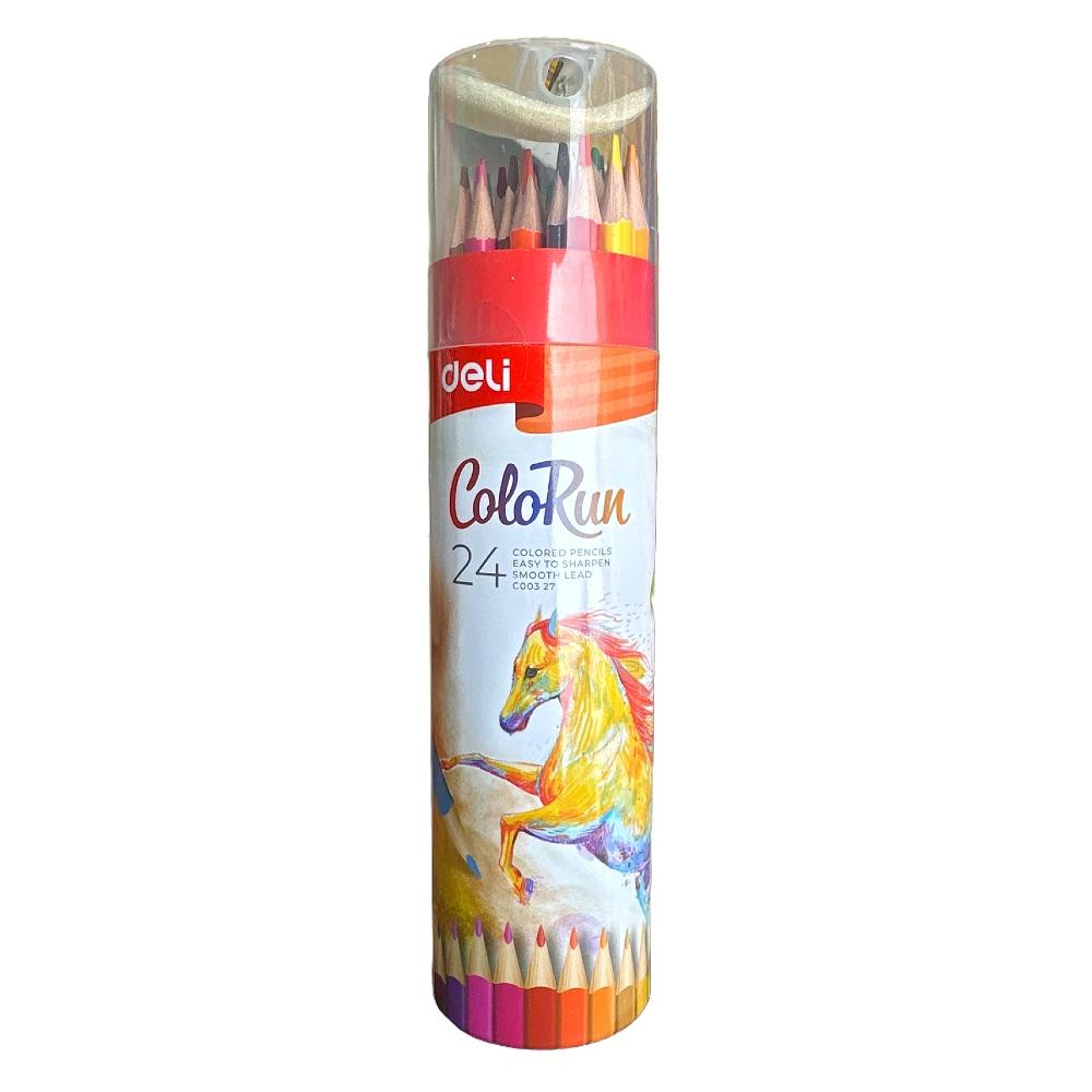 Deli Colored Pencil 24 Colors DL-WEC00327