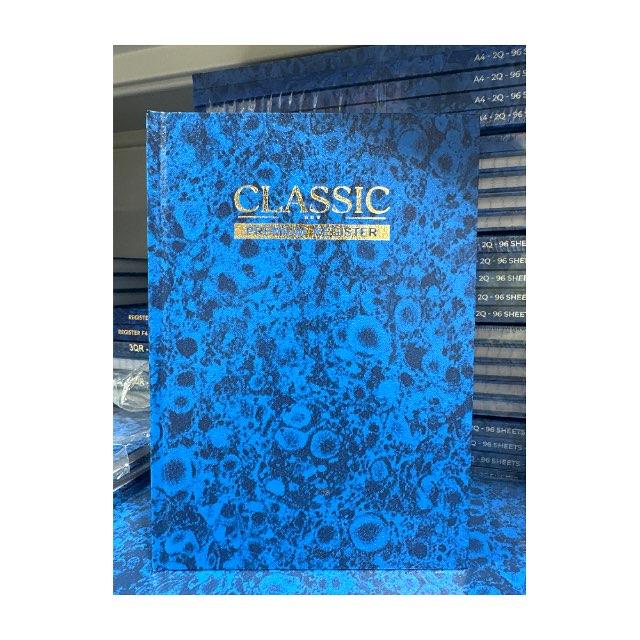 Classic Register Book A5 2QR